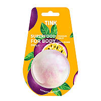 Бомбочка-гейзер для ванны Маракуйя Tink Superfood For Body Passion Fruit Bath Bomb, 200 г