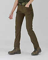 Женские тактические брюки карго Байрактар хаки, женские брюки олива