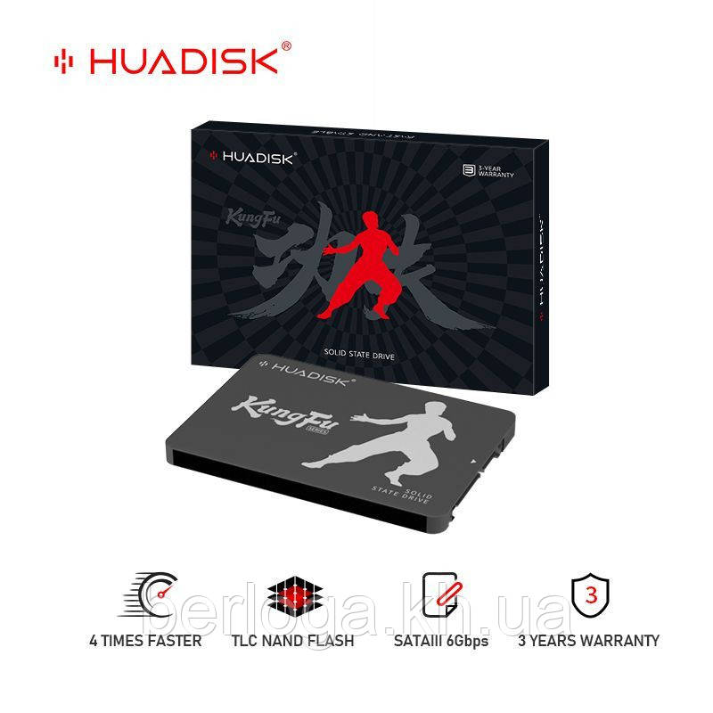 SSD-накопичувач HUADISK Sata III 2.5"  120 Gb