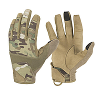 Перчатки тактические HELIKON-TEX S (RK-RNG-PO-3411A-B03-S) мужские для штурма армейские защита рук Койот