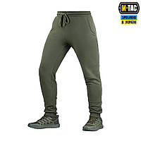 Спортивные штаны M-TAC COTTON CLASSIC ArmyOlive ,тактические комфортные эластичные брюки для военных ВСУ олива