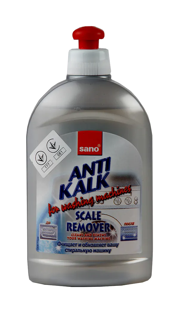 Засіб Sano Anti Kalk для видалення накипу в пральних машинах, 500 мл