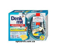 Таблетки для удаления накипи в стиральных машинах Denk Mit Anti-Kalk Tabs 60 шт