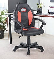 Кресло геймерское Bonro B-043 красное поворотное игровое удобное до 150 кг качественное