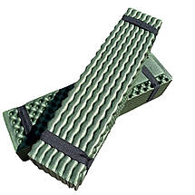 Каремат складаний зручний туристичний килимок 1800х550х12мм, фото 5