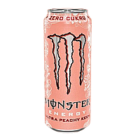 Энергетический напиток Монстер Monster Energy ultra peachy keen (без сахара) 500 мл