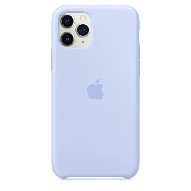 Чохол силіконовий для Айфон 11 Pro / Silicone Full Case для iPhone 11 Pro (Блакитний / Peach), фото 1
