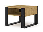 Журнальний столик MONDI 60x60 см. білий мат BIM Meble, фото 5