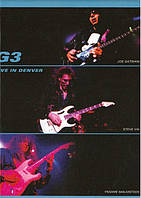 Диск Joe Satriani & Steve Vai & Yngwie Malmsteen, G3 G3 Live In Denver (DVD-Video, PAL)