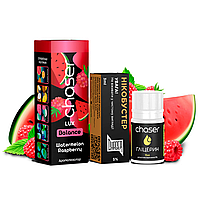 Chaser Люкс 30 ml 65 mg Watermelon Raspberry (Арбуз и малина) Набор для самозамеса жидкости