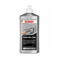 Автополироль Sonax Polish Wax Color NanoPro 500мл (296300) h