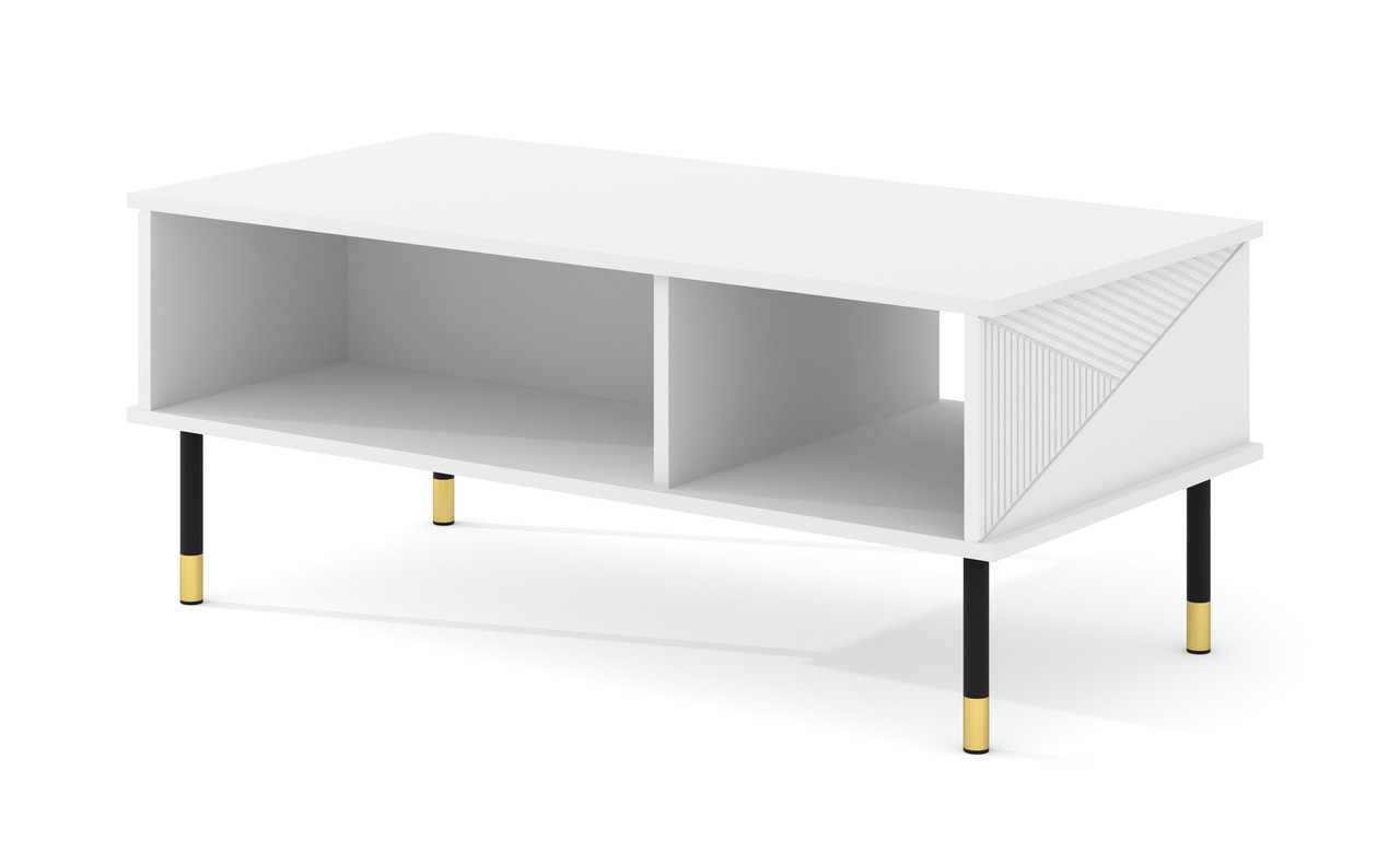 Журнальний столик WOODY 110x55 см. білий мат BIM Meble