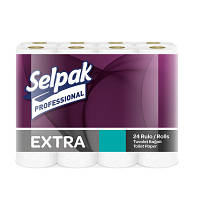 Туалетная бумага Selpak Professional Extra двухслойная 22.3 м 24 рулона (8690530783621) h