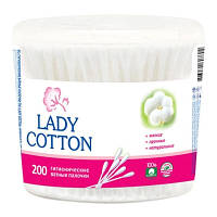 Ватные палочки Lady Cotton в банке 200 шт. (4823071607604) h