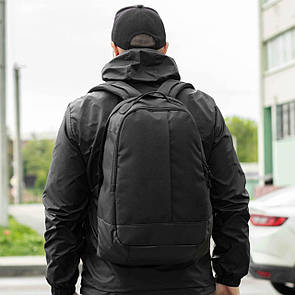 Міський спортивний рюкзак чорний Horizon на 33 літрів