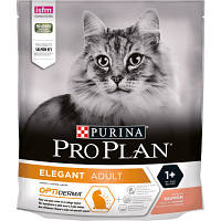 Сухой корм для кошек Purina Pro Plan Elegant с лососем 400 г (7613036544962) h