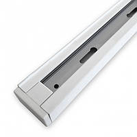 Шинопровід для кріплення та живлення трекових світильників Feron CAB1100 1м білий