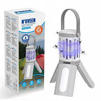 Лампа от комаров (на батарейках) Инсектицидный туристический уничтожитель насекомых Noveen IKN833 LED