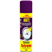 Аэрозоль от насекомых Anti mosquito Extreme от комаров 120 мл (4820214190412) h