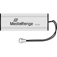 USB флеш наель Mediarange 256GB Black/Silver USB 3.0 (MR919) p