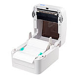 Етикетковий принтер Xprinter 420B WI-FI+USB до 108мм, білий, фото 4