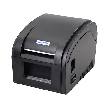 Принтер етикеток Xprinter XP-360B і чеків USB до 80мм, чорний