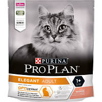 Сухой корм для кошек Purina Pro Plan Elegant с лососем 400 г (7613036544962) p