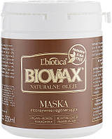 Маска для волос питательная "Натуральные масла" Biovax Natural Oils Intensive Regeneration Hair Mask, 250 мл