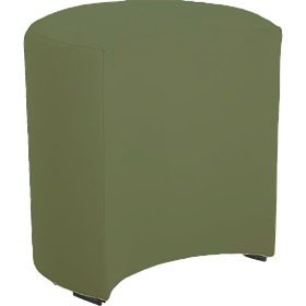 Пуф дитячий BNB Півмісяць хакі (Колір: Флай 2235). Для садочка, шкоди, кімнати відпочинку, магазина дитячого одягу / взуття