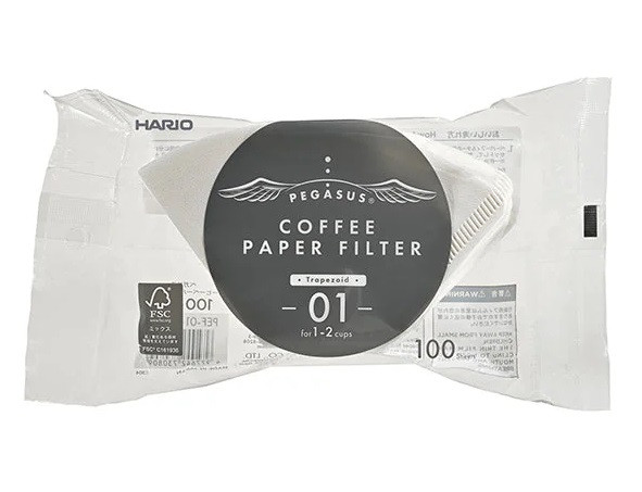 Фільтри Hario Pegasus Coffee Paper Filter 01