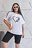 Жіноча футболка з малюнком "Spark" оптом | Батал, фото 9