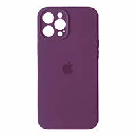 Чехол Silicone Case Full Camera for IPhone 14 Pro Max / бампер на айфон 14 про макс / purple.