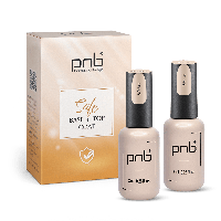 Набір безпечних покриттів PNB База + Топ Safe Base plus Top Coat Set, 8 мл