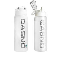Бутылка для воды KXN-1247 Casno KXN-1247_White 1 л, белая, Vse-detyam