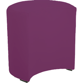 Пуф дитячий BNB Півмісяць фіолетовий (Колір: Флай 2216). Для садочка, шкоди, кімнати відпочинку, магазина дитячого одягу / взуття