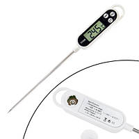 Термометр электронный кухонный с щупом 1.4" ЖК -50~300°C TP300 c