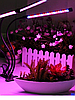 Ультрафіолетова лампа для рослин j22wl-03 LED LIGHT Повний спектр 3 голови LED, фото 8