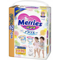 Подгузники Merries трусики для детей Ultra Jumbo XL 12-22 кг 50 шт 584833 e