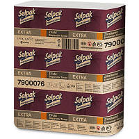 Бумажные полотенца Selpak Professional Extra Z-сложение 2 слоя 200 листов 8690530279858 e