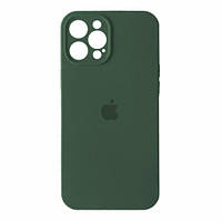 Чехол Silicone Case Full Camera for IPhone 14 Pro Max / бампер на айфон 14 про макс / pine green.