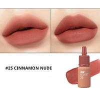 Peripera Ink Velvet Матовий тінт для губ, 4 г #25 Cinnamon Nude