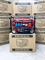 Генератор Honda EP8500TI 5.5кВт 3-х фазный с электростартером 3 розетки 220В 1х380В 1х12В бензогенератор Хонда