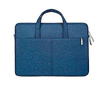 Сумка для ноутбука Merlion 15.6", с плечевым ремнем, 36x26x2.5cm, Blue l