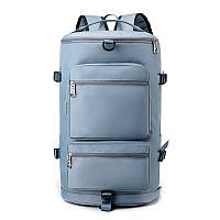 Рюкзак спортивний Merlion, 29x29x49cm, з плечовим ременем, Blue l