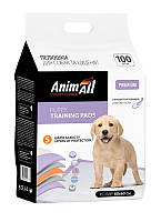 Пеленки для собак AnimAll 60х60 см с ароматом лаванды 100 шт.