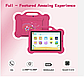 Планшет дитячий навчальний KiddyPad 10 дюймів, 14 Android, 2/64Gb ігровий планшет протиударний Kids Tablet, фото 8