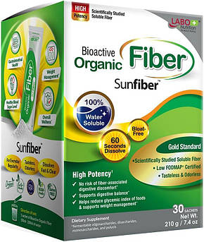 Біоактивна органічна клітковина преміумкласу LABO Nutrition Bioactive Organic Fiber 30 пакетів
