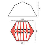 Намет Grand Canyon Black Knob 10 Capulet Olive (330015), фото 3