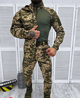Демісезонна військова форма, тактичний бойовий костюм 3 в 1, форма ссу весна-осінь, костюм військовий піксель sd324