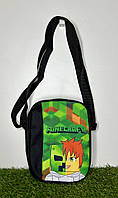 Барсетка спортивная Minecraft / сумка через плече Minecraft / сумка майнкрафт / барсетка через плече майнкрафт